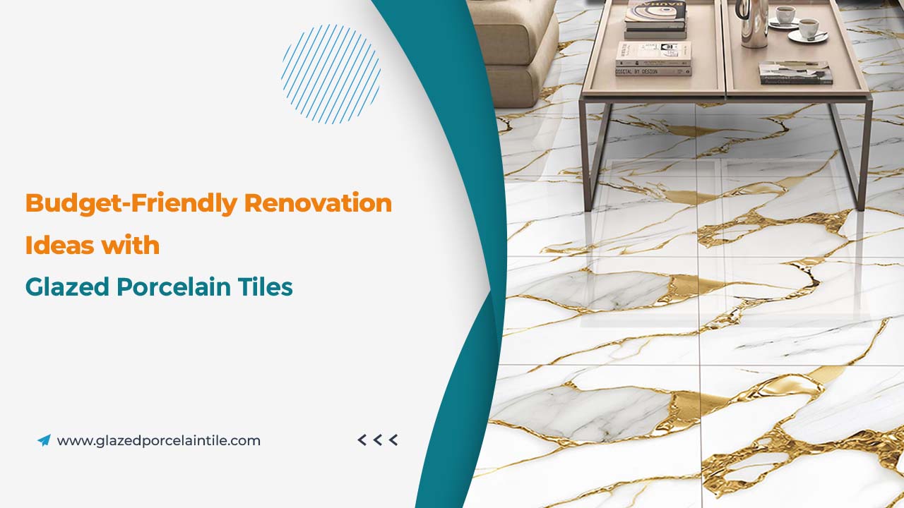 Curated visual reference: Budget Friendly Apartment Renovation With Tiles Reference: Budget Friendly Renovation Ideas With Glazed Porcelain Tiles