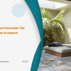 glazed porcelain tiles