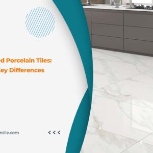 glazed porcelain tiles