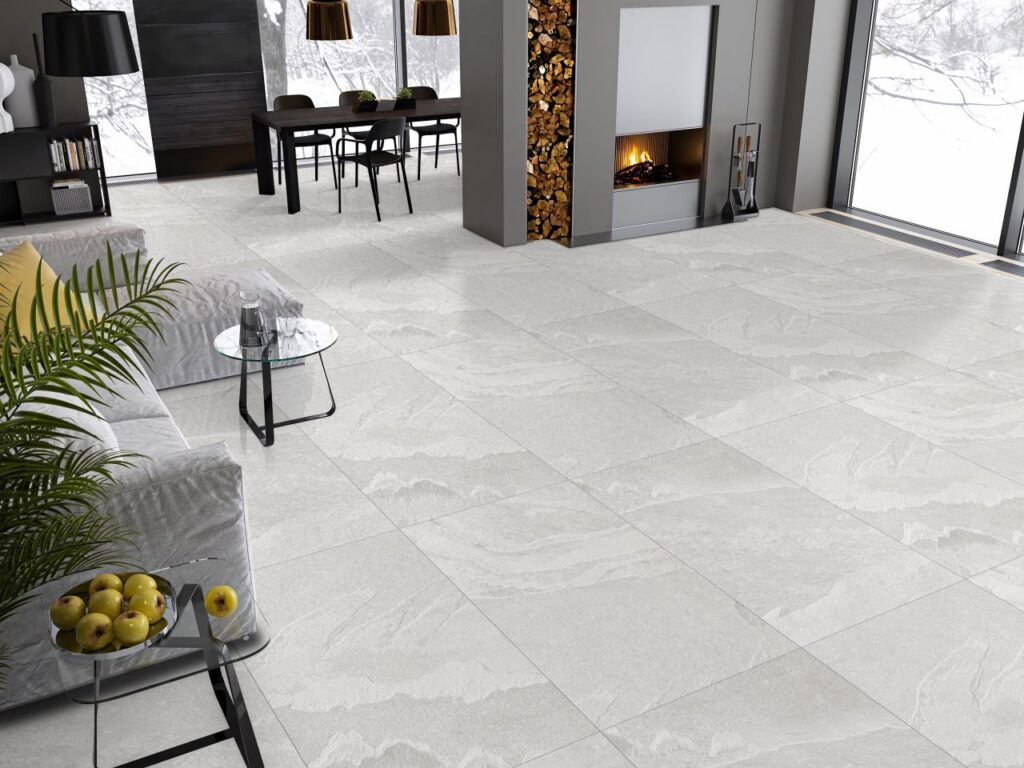 glazed porcelain tiles